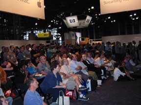 Macworld floor picture